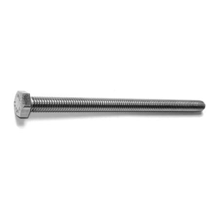 5/16-18 Hex Head Cap Screw, 18-8 Stainless Steel, 5 In L, 3 PK